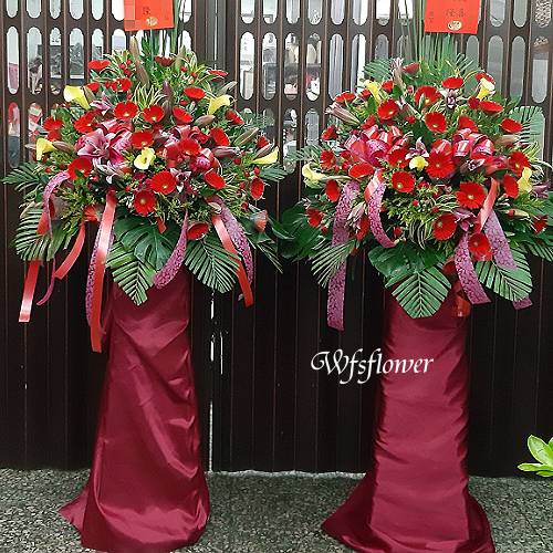BL029精緻花架一對台南市花店