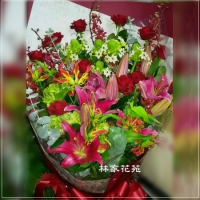 A004傳情花束情人節花束生日浪漫花束