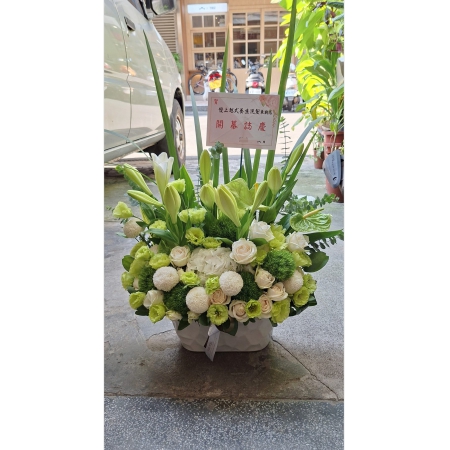 C148榮陞盆花開幕盆花