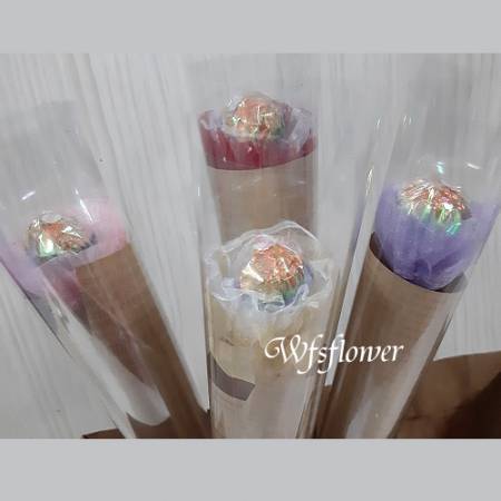 K006單朵金莎花束婚禮小物畢業贈品團體贈品　台南市花店