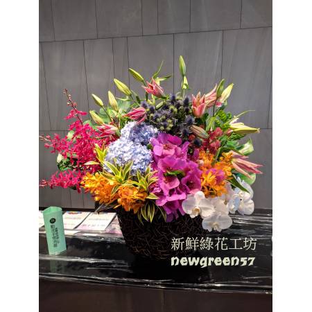 D046桌上型盆花