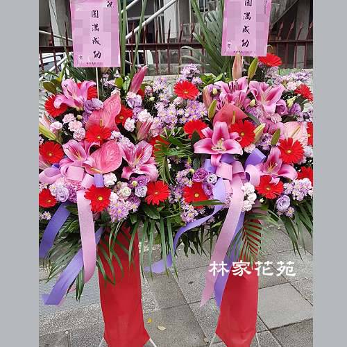 G026開幕祝賀高架花籃、開幕藝術花籃慶祝榮陞、開幕喬遷