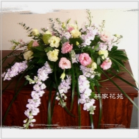 C005精緻盆花-講桌水平盆花