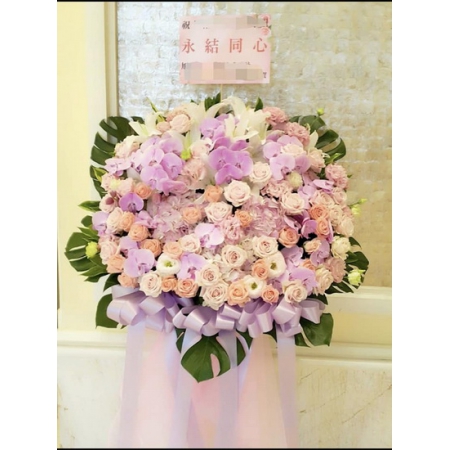 J014祝賀高架花籃開幕結婚會場廟會祝賀(1個)