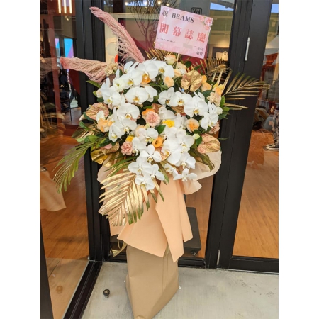 J028祝賀高架花籃開幕結婚會場廟會祝賀(1個)